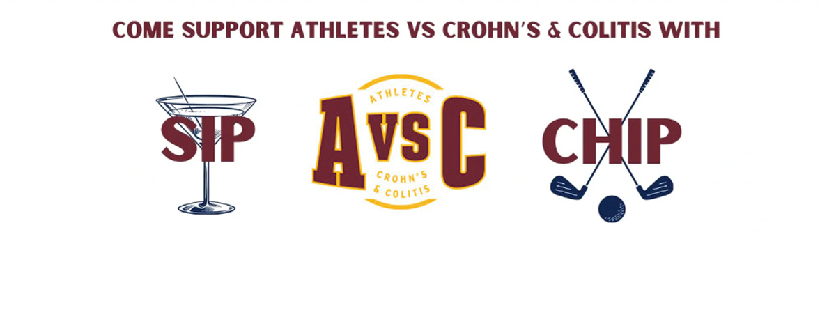 Athletes vs. Crohn's & Colitis "Sip and Chip" Fundraising Events